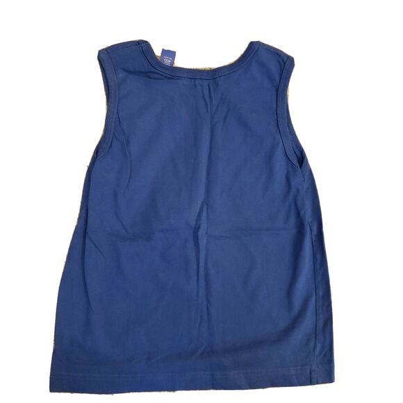 Lot of 3 Carter's Just Friends River Trader Boys Shirts Size 5 Blue Sleeveless - Picture 9 of 12